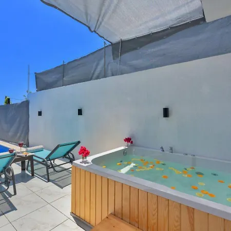 别墅 İslamlar 2 Bedroom With Private Pool 卡尔坎